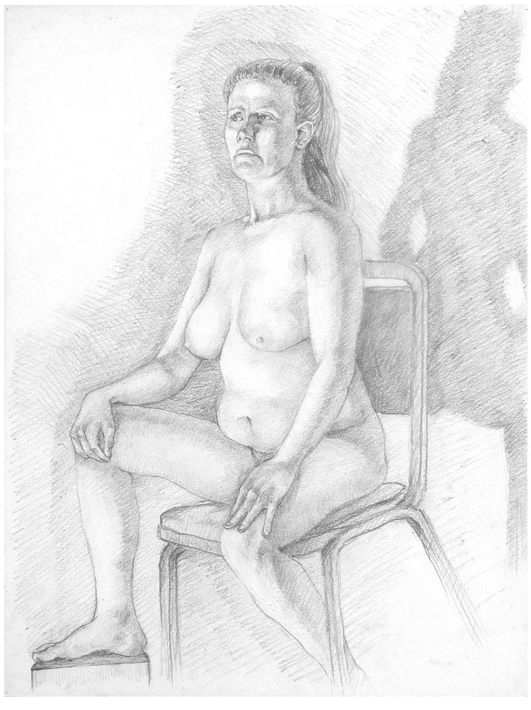 Sitting Nude